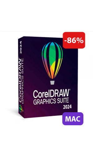 CorelDRAW Graphics Suite 2024 para MAC - Licencia Permanente