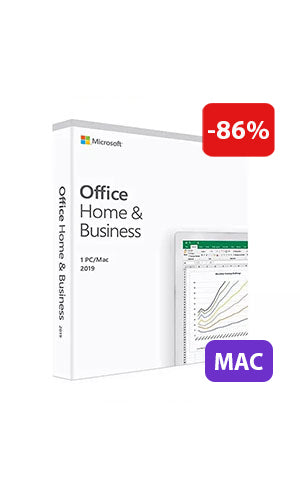 Microsoft Office 2019 Home and Business MAC - Licencia Permanente